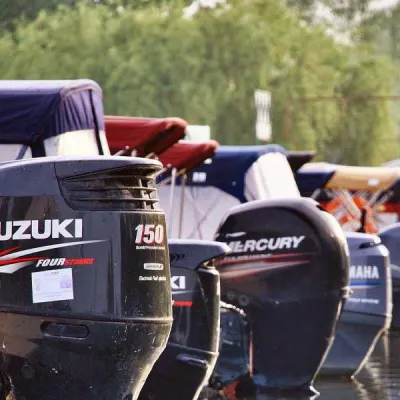 gebrauchte Außenborderteile