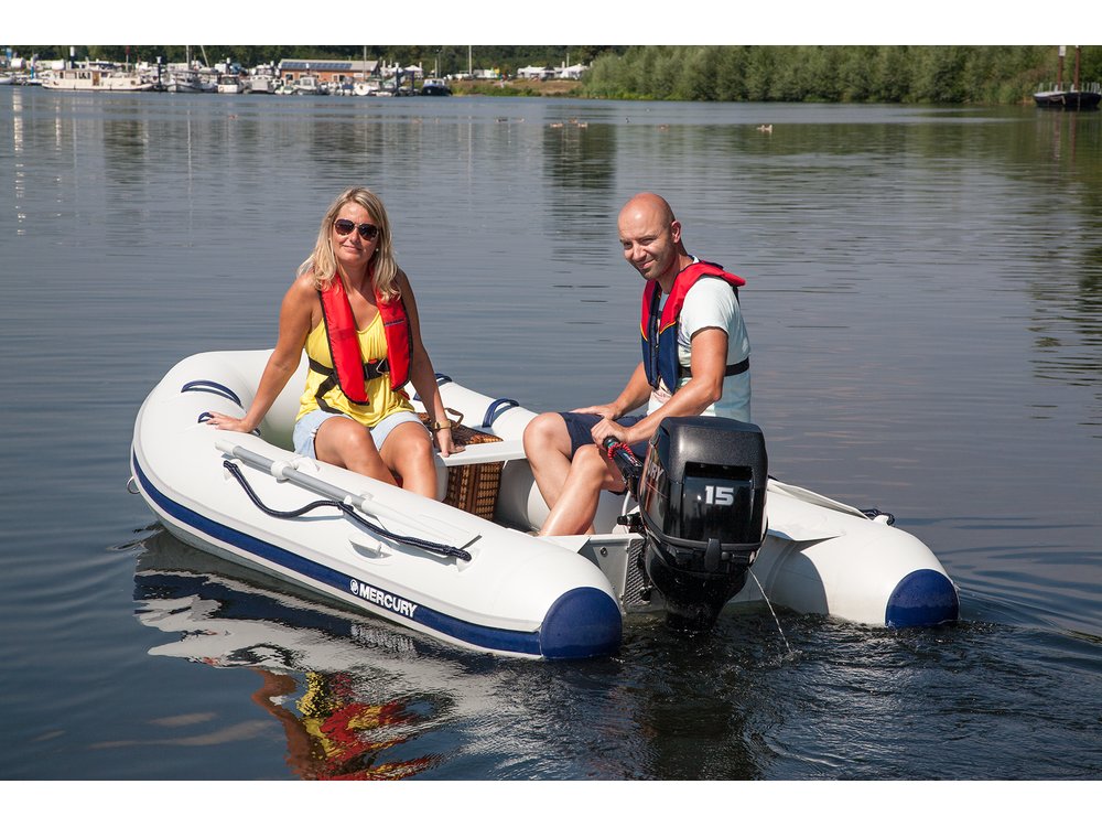 motorisierbar | weiss weiß 300cm Quicksilver Luft- Schlauchboote Mercury bzw. Quicksilver | mit & Airdeck Schlauchboot 15PS bis Schlauchboot Luftboden Schlauchboot 3,0m