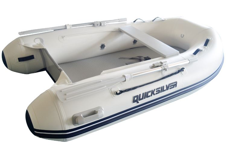 Schlauchboot weiss 3,0m Quicksilver Airdeck mit Luftboden Schlauchboot weiß  300cm bis 15PS motorisierbar | Luft- & Schlauchboot | Quicksilver bzw.  Mercury Schlauchboote | Boote & Paddel
