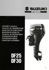 25PS 30PS ab 1999 Suzuki 4Takt Bedienungsanleitung für Außenborder DF25 DF30 (Artikel wird vom Hersteller nicht mehr geliefert)