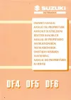 4PS 5PS 6PS ab 2002 Suzuki 4Takt Bedienungsanleitung für Außenborder DF4 DF5 DF6