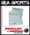Bedienungsanleitung für 15PS 20PS Mercury und Mariner 4Takt Außenborder Vergasermodell bis 2018 altern. 8M0081927 8M0092258