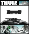 Skiträger SnowPack S 2 Thule 7322 Snowboardträger 25cm 2 Paar Ski Skihalter Snowboardhalter