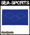 Badehandtuch Royalblau Weiss Sporthandtuch 145x90cm Microfaser Handtuch Arena Halo Handtuch