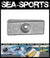 Anode Eckig Mercury od. Mariner Aluminium 826134Q 826134 826134A1 826134T1 074506103548