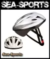 Radhelm Gr. L Nijdam Fahrradhelm Senior Aufdruck Skatehelm Helm weiss silber schwarz