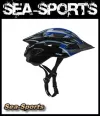 Radhelm Gr. M Avento Fahrradhelm schwarz kobaltblau Senior Skatehelm Helm für Erwachsene