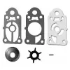 Flügelradset Impellerset Wasserpumpen Reparaturkit Repaikit WaterPump Brunswick Mercury Mariner Tohatsu Quicksilver 4Takt Kühlwasserpumpenset passend bei 2,5PS 3,5PS ab Seriennr.: 0P131842