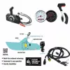 Side Mount Kit Schaltbox neues Design mit weißen Instrumenten altern. 67000-93J80-000 SchaltboxInstallationskits mit analogen Instrumenten DF40A 50A 60A 70A 80A 90A 100A 115A 140A 200A 225 ab 2005
