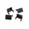 Nummerschildclips Replacement Clips 52598 Ersatzteil passend bei Thule EuroClassic G5 908, 909 Europower EP915 Fahrradträger pro Stück 2A + 2B 1500052598 gesamt 4Teile Lieferumfang