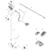 Motorkopf komplett weiss white Ersatzteil für ElektroAußenborder Motorguide Xi3 Bootsmotor Motor Guide variable FW45 FW55 FW70 SW45 SW70 ab Seriennr. 9D362441 und höher Werksvertrag