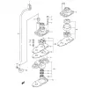 Wasserrohr kurz S Short Ersatzteil für Suzuki DT5 DT6 DT8 2Takt Außenborder Motor Wasserpumpe Ersatzteile 5PS 6PS 8PS