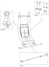 Hardware kit Thule infant sling Zubehör & Ersatzteil Babysitz für Fahrradkinderanhänger Thule Fahrradanhänger für Keinkinder Thule Infant Sling für Thule Chariot