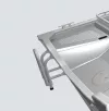 Badeleiter Zubehör und Ersatzteile für fast alle Arkip Linder Aluminiumboot Halterung Symetrisch nicht passend bei Modellen Arkip 445 und 460 ab Baujahr 2023 Bestellung per Werksvertrag auf Anfrage
