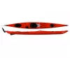 Lagerboot 1 Kajak Zegul Reval LV PE RS rot Kayak sportliches Seekajak Tourenkajak Wanderkajak PE mit Skeg mit Steueranlage LowVolume 4,90m