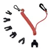 D. Honda, OMC, Notstopclip für Stromunterbrecher mit Spiralschnur Quickstop (Innenborder & Außenborder) altern 3162420281401