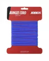 Blaues Universal Gummicordel einsetzbares Bungee Seil ca. 250cm ummanteltes Gummiseil als Gepäcknetz Gepäckspinne Jobe SUP Bungee cord blue