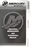 ab 2017 2,5PS, 3,5PS 4Takt Bedienungsanleitung für Außenborder Mercury und Mariner 4Takt Außenborder F2,5 F3,5 F2.5 F3.5 Sprache Englisch