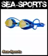 Tracks Junior Racing blau Kinder Schwimmbrille Arena Wettkampfschwimmbrille verspiegelt