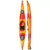 1er Kajak Bolero 14 Islander, Kayak 4,26m ca.23kg Netto mit Skeg Saffron-Red Saffran-Rot Sunset