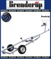 Brenderup 8018 Bootsanhänger Slipwagen 18 Fuß mit Rollen