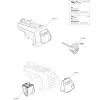52986 Evo Erhöhte Schienenabdeckung Ersatzteile für 7104 Fußsatz Railling Thule 710400 Evo Raised Rail Cover 1500052986 geliefert wird ein Ersatzteil pro Stück