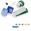 hellgrün grau Flickset Gumotex Nitrilon 1C-11C  Material Reparaturkit Reparaturset Reparatur Service Set Box