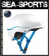 Gr.M Weiss Shuck Half Cut Helm Wildwasserhelm Palm Equipment