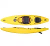 Gelbes Munga Das erste CrossoverKajak von Prijon mit Skeg Prijon Kajak Wildwasserkajak HTP Riverrunner 297cm