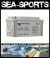 60Ah 12V 229x138x227mm 18 kg Wasserdichte Marine AGM Batterien von Victron Energy Blue Power Verbrauchsbatterien