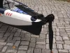 Ruder auf Plattform Motorhalterung für FB Steueranlage Steuerruder Ruder Ruderanlagen für Drop-Stitch-Boote Lieferumfang Plattform und Steuerblatt
