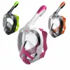 Weiss Pink Unica S-M Schnorchelmaske Vollmaske Small Fit Seac Gr. S-M Schnorchelset Taucherset