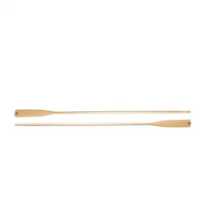 7ft. ca.2,10m Linder HolzRuder pro Paar 115070 aus Kiefernholz, Polyurethan-lackiert