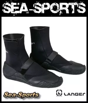 Langer HIGH TOPS Neopren Schuhe hoch Neo Schuh fuer Wassersport