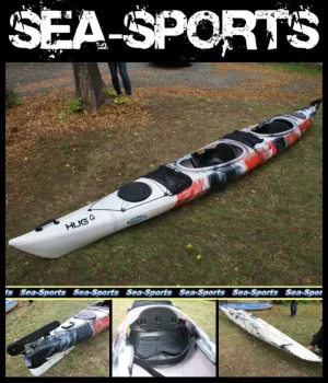 Wanderkajak Wet Elements Winner Kayak Hug Zweierkajak PE 5,10m ca. 30kg