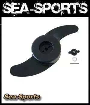 MinnKota MKP-2 Power 2Blatt ErsatzPropeller ohne Befestigungszubehör MKP2 1865002 passend bei MK35-65 RT40 ClassicCL2 und Endura 30 ab Baujahr 2004