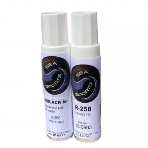 Honda R-258 winning red Lackstift-Set 2x12ml Motorlack Außenborderlack Bootsmotorlack