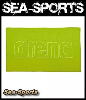 gelbes leaf white Arena Haiti Handtuch 100x60cm Sporthandtuch Microfaser Handtuch