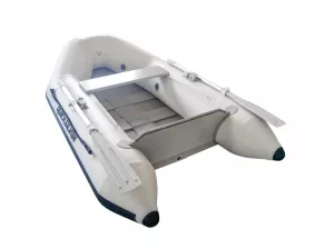 Schlauchboot weiss 2,0m mit Lattenboden Dinghy Slat Slatted Mercury Quicksilver 200cm