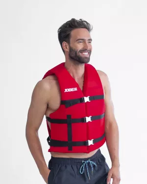 Schwimmweste Promo Vest Universal Red für Wassersport Rot Jobe Mehr kaufen und mehr Sparen