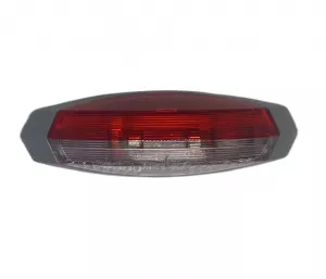 Hella Umrissleuchte links 12V rot-weiß C5W