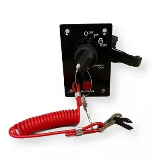 Zündschaltfeld vertikal mit Notstopschalter 