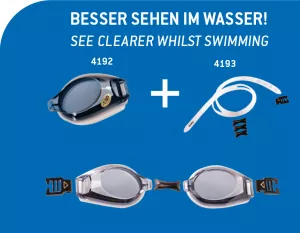 Baussatz Teilelliste für Do-It-Yourself-Set Schwimmbrille plus Gläser Dioptriengläser optische Gläser Korrektur Schwimmbrille von -1,5 bis -8,0 Dioptrien pro Artikel Sie benötigen 1x Basisset plus 2 Gläser (Einzelbestellung als Ersatz ist möglich)