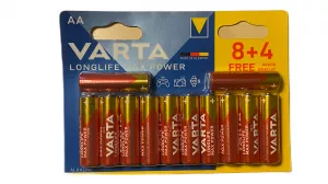 Varta Longlife Max Power AAA Batterie 4706 LR6 (8er Blister + 4 Gratis)