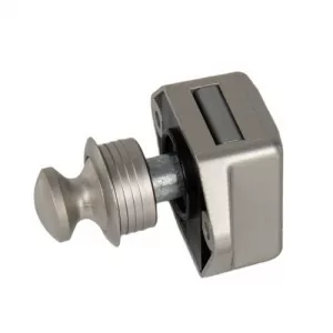 Reimo Möbelverschluss Push Lock Mini silber matt SB vernickelt
