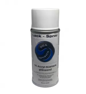 Honda 1K Acryl-Klarlack Sprühdose 150ml glänzend 88-0007 Motorlack Außenborderlack Bootsmotorlack