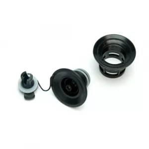 schwarzes Ersatzventil Airvalve Black for SPORT Heavy-Duty and Alu-Rib Dark-Grey SPORT SPORT Heavy-Duty Alu-Rib Grey