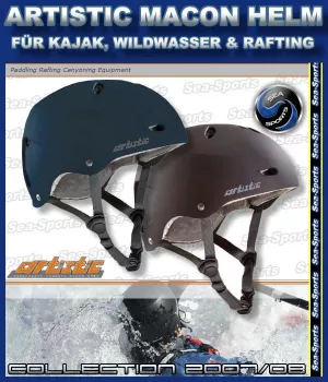 Artistic bzw. Bern Macon robuster Kajak, Wildwasser & Rafting Helm