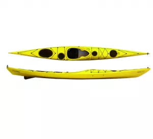 rotes Lagerboot Lager Jena Ausstellungsboot Tourenboot Tourenkajak Tahe Marine Zegul Arrow Play LV PE PE Skeg 3-Layer HDPE 5,17m Farbe Rot LowVolume Polyethylen