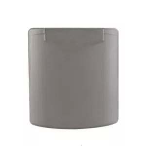 C-Austauschdeckel Ersatzdeckel Klappe Strom Einspeisung Wasser Gas Magnetdeckel + Dichtung grau anthrazit mit Magnet 140mm x 127mm